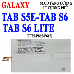 Pin Webphukien cho Samsung Galaxy Tab S6/S6 Lite/S5E EB-BT725ABU 7040mAh